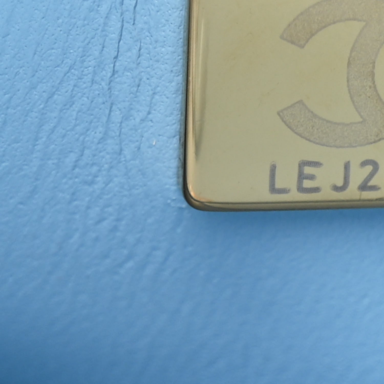 Chanel Caviar Quilted Medium Double Flap Light Blue 7 of 10