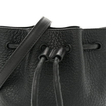 Proenza Schouler Calfskin Buffalo Mini Bucket Bag Black 7 of 10