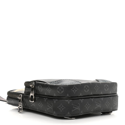Louis Vuitton Monogram Eclipse Patchwork Amazone Sling Bag 4 of 11