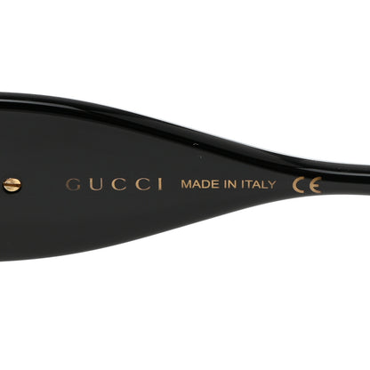 Gucci Acetate Rectangular Frame Chain Sunglasses GG1022S Black 7 of 8