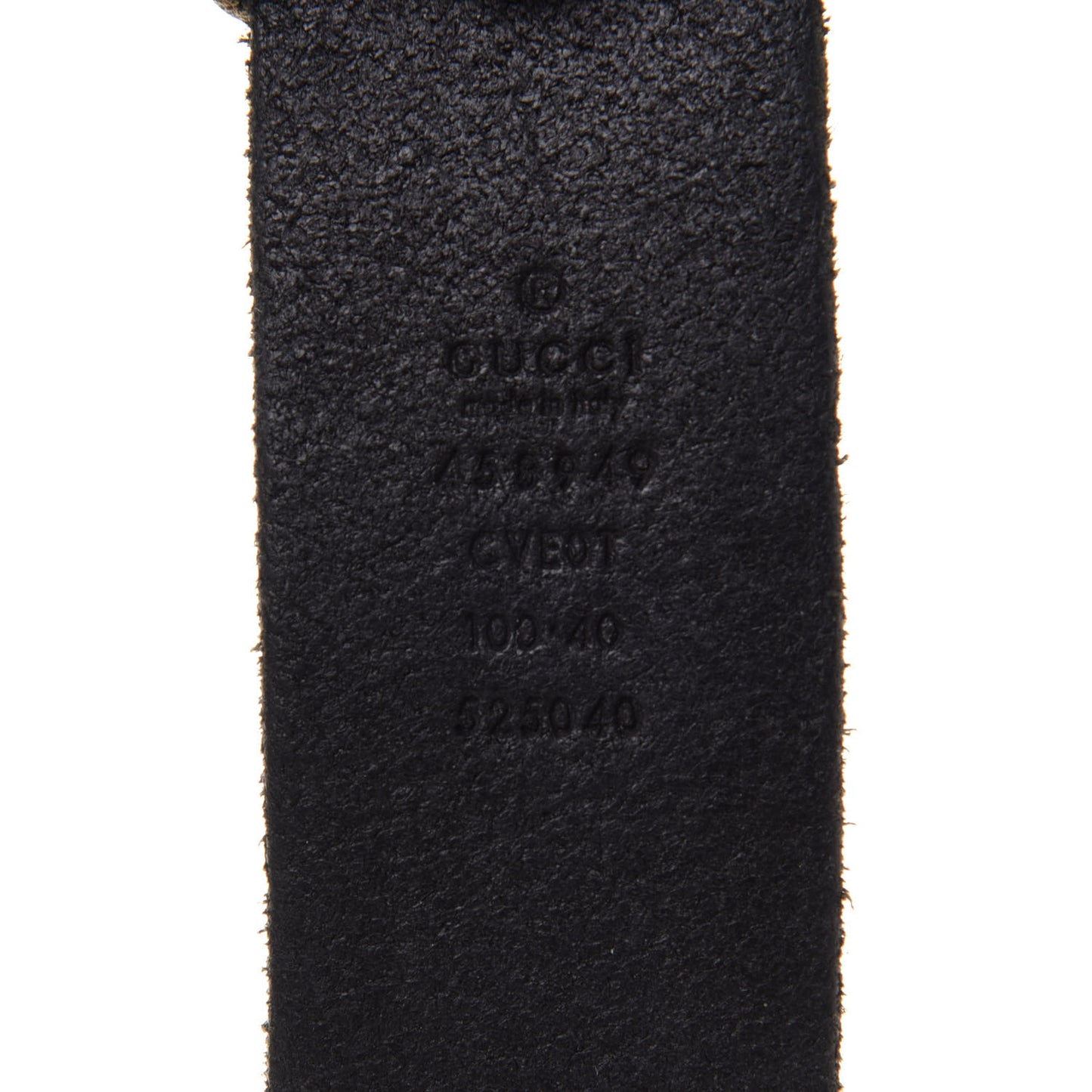 Faded Calfskin Snake Double G 40mm Belt 100 40 Black