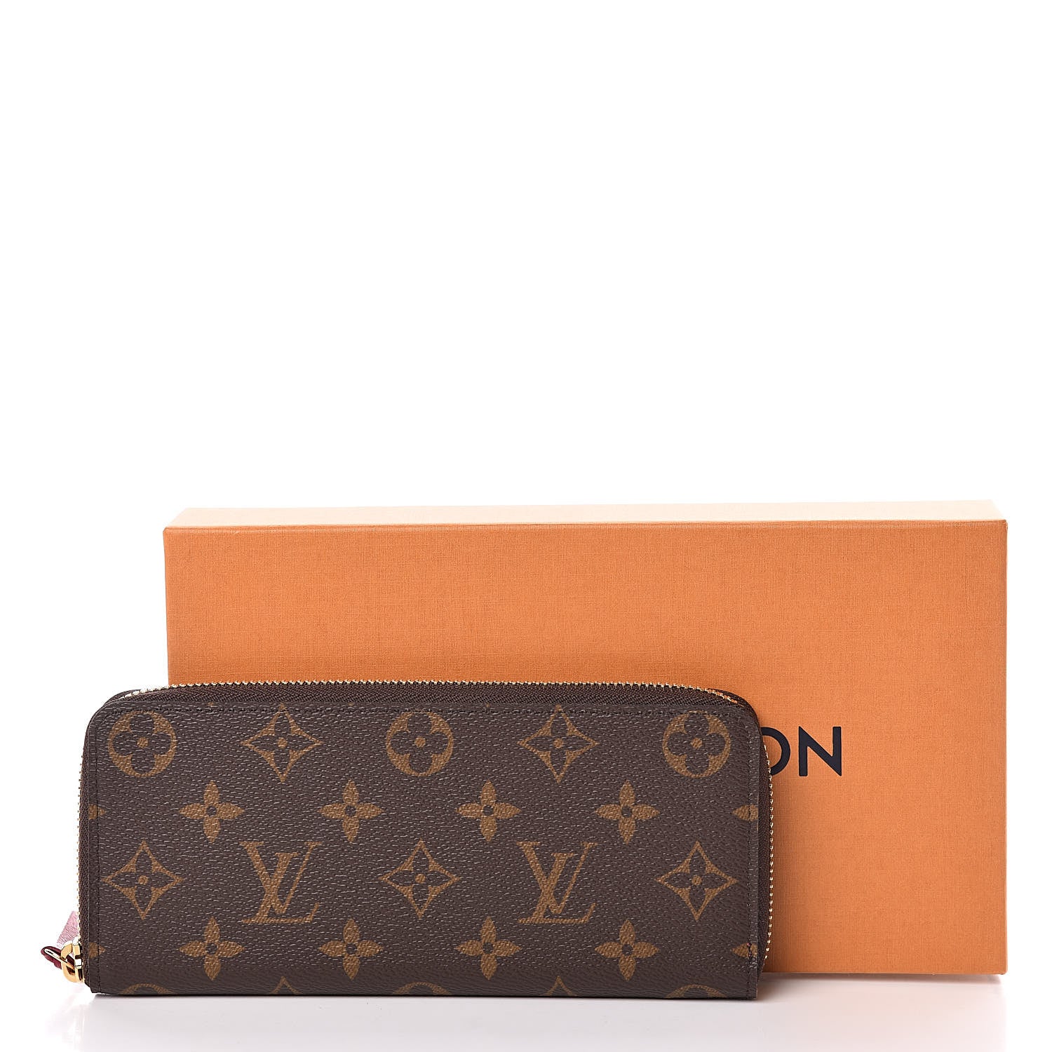 Louis Vuitton Monogram Clemence Wallet Fuchsia 7 of 7