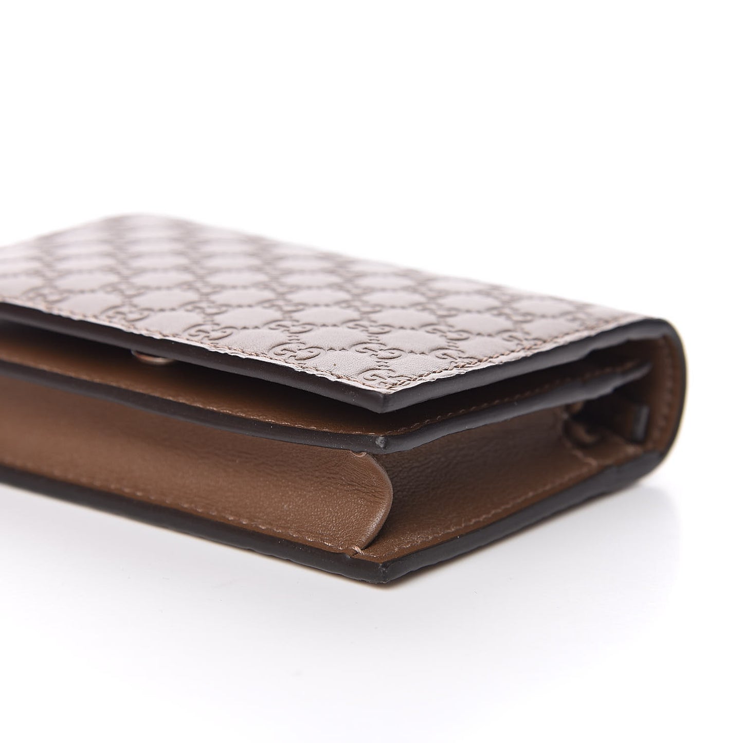 Microguccissima Card Case Wallet Acero