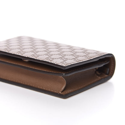 Gucci Microguccissima Card Case Wallet Acero 8 of 9
