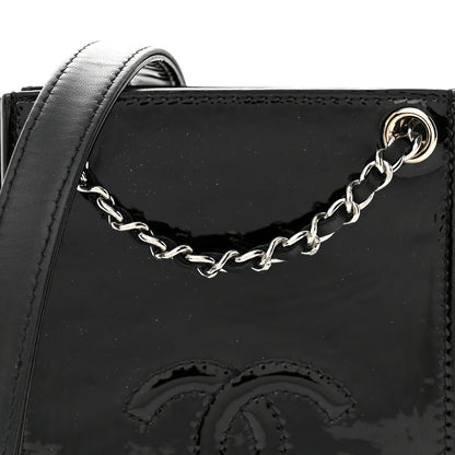 Chanel Patent CC Phone Holder Crossbody Black 8 of 11