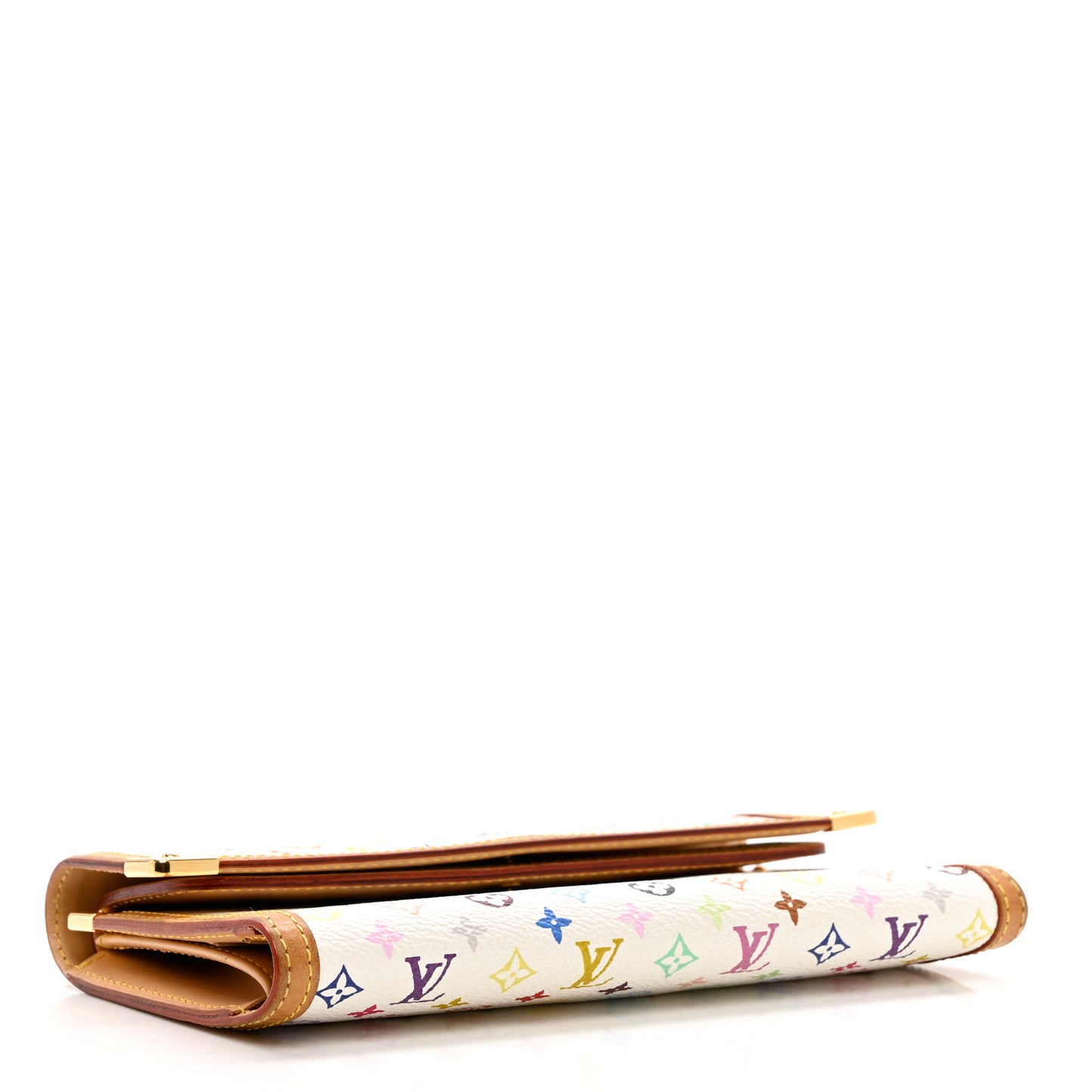 Monogram Multicolor Porte Tresor International Wallet White