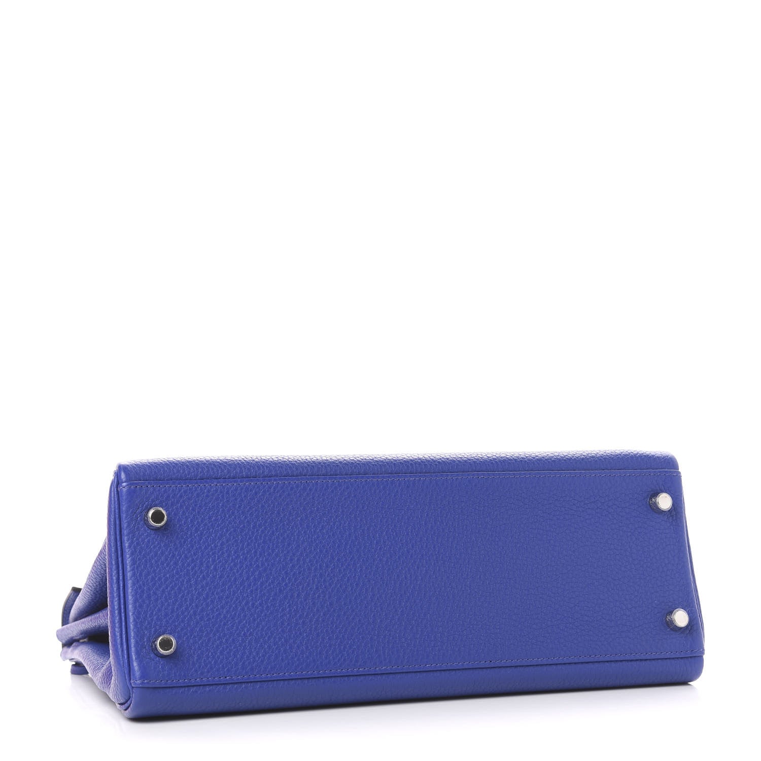 Hermes Togo Kelly Retourne 32 Bleu Electrique 3 of 7