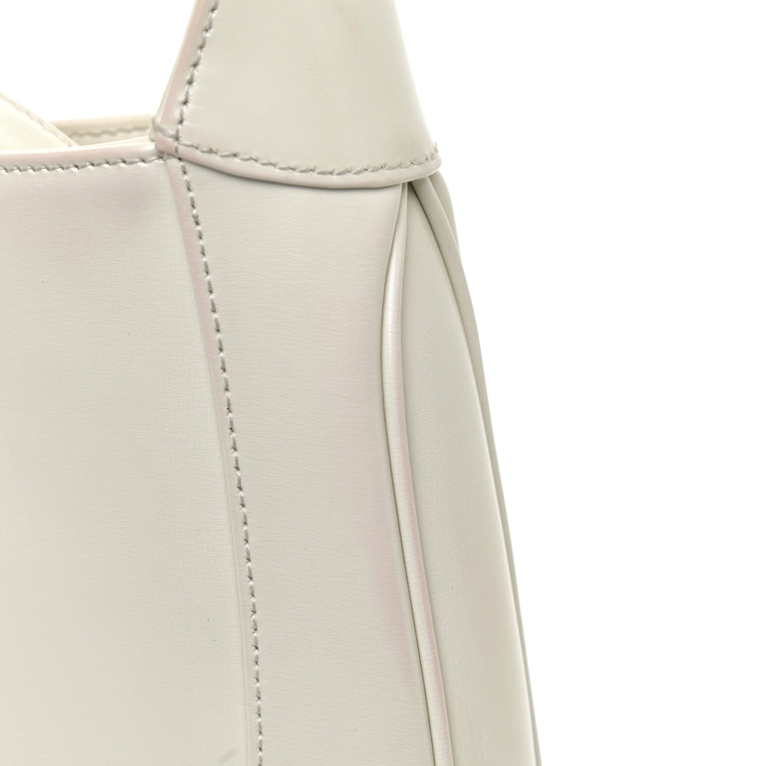 Gucci Boarded Dyana Lux Calfskin Small Jackie 1961 Hobo Mystic White 11 of 14