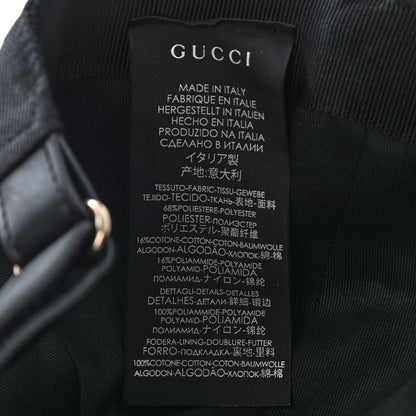 Gucci Monogram Web Baseball Hat M Black 8 of 10