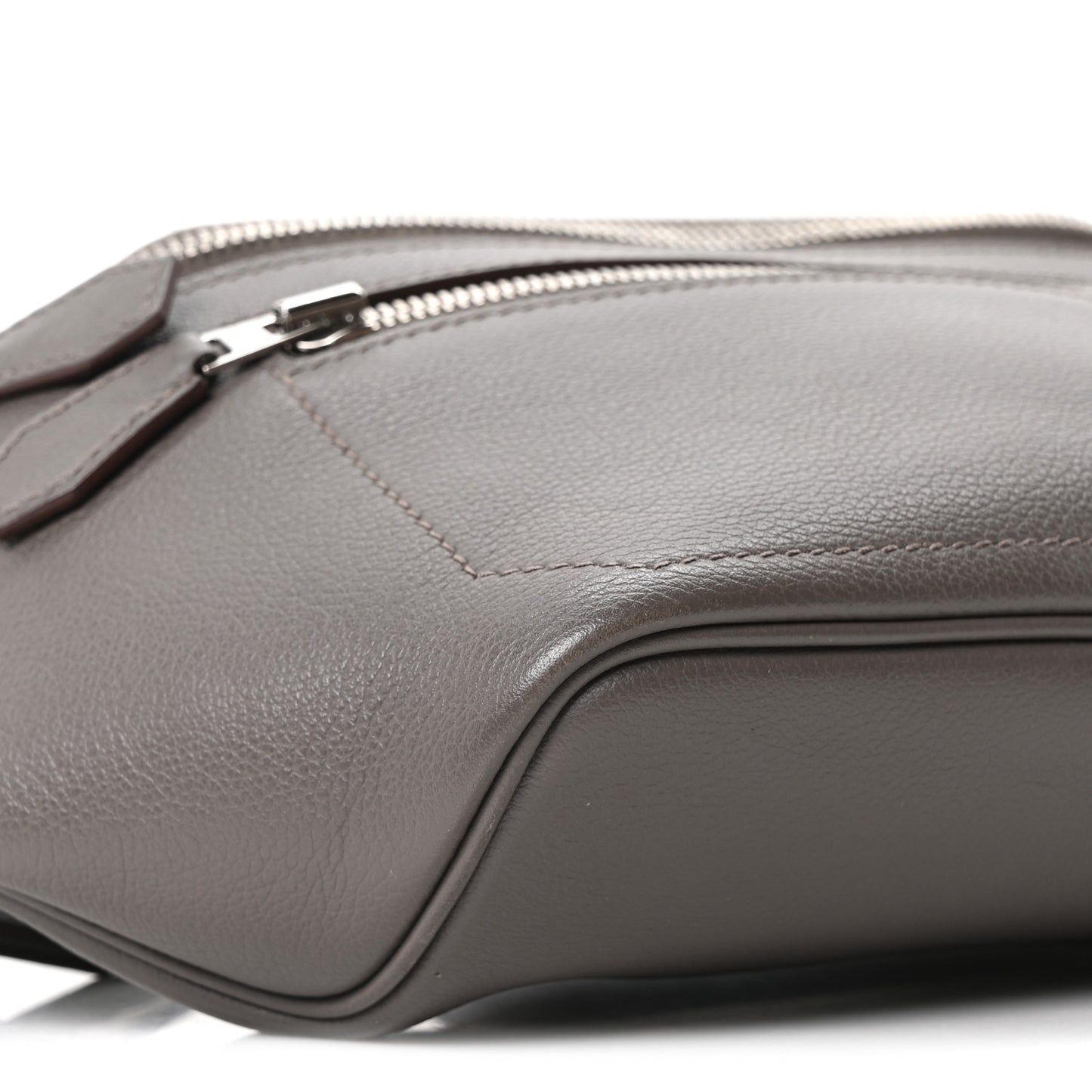 Taurillon Cristobal Cityslide Belt Bag PM Etain