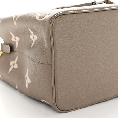 Louis Vuitton Empreinte Monogram Giant Neonoe MM Tourterelle Creme 10 of 12