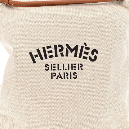 Hermes Toile Swift Maline Bag Gold Craie 7 of 9