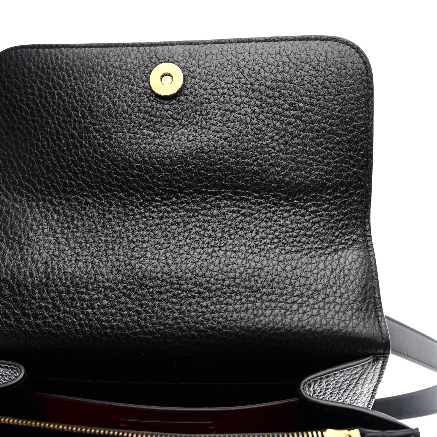 Valentino Garavani Grained Calfskin Large VSling Shoulder Bag Black 10 of 10