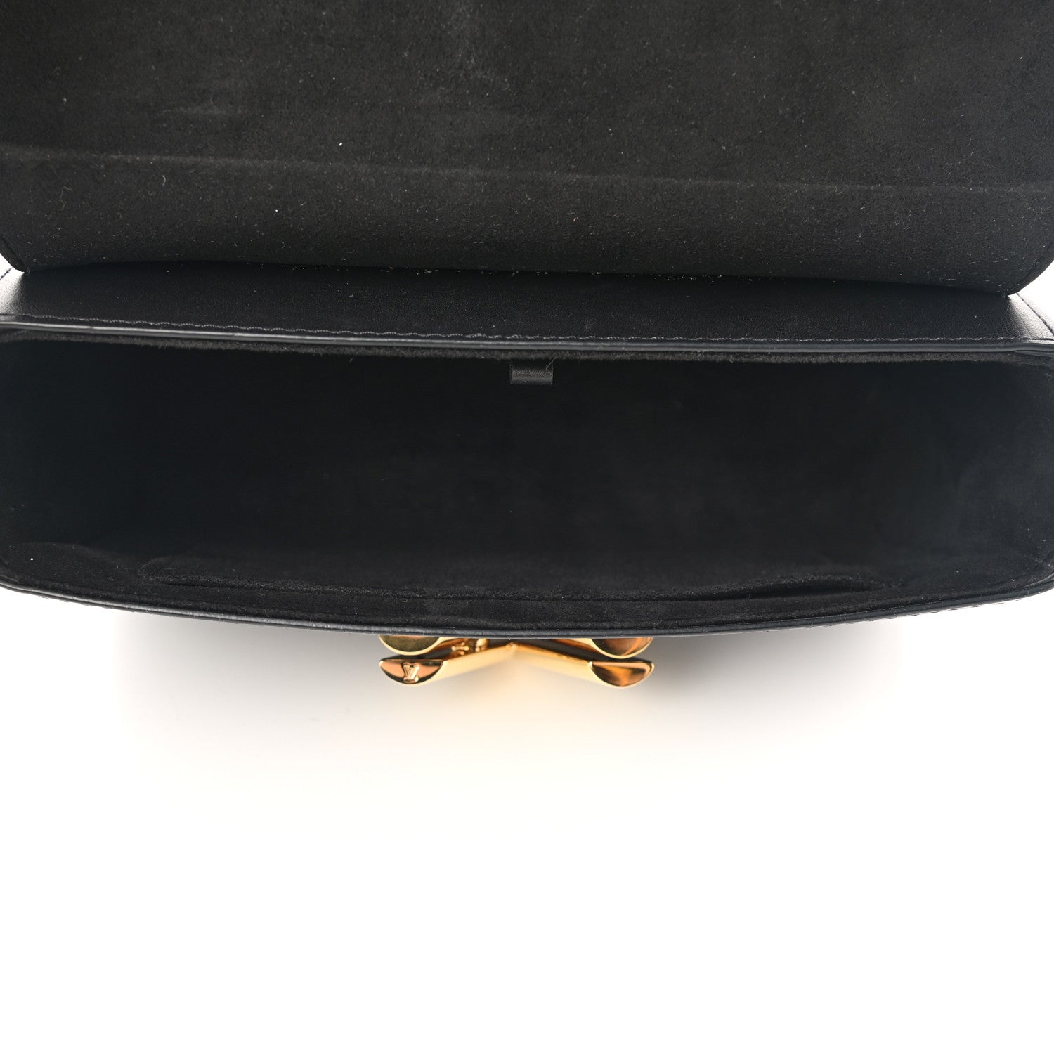 Louis Vuitton Calfskin Since 1854 Embroidered Twist MM Black 5 of 11