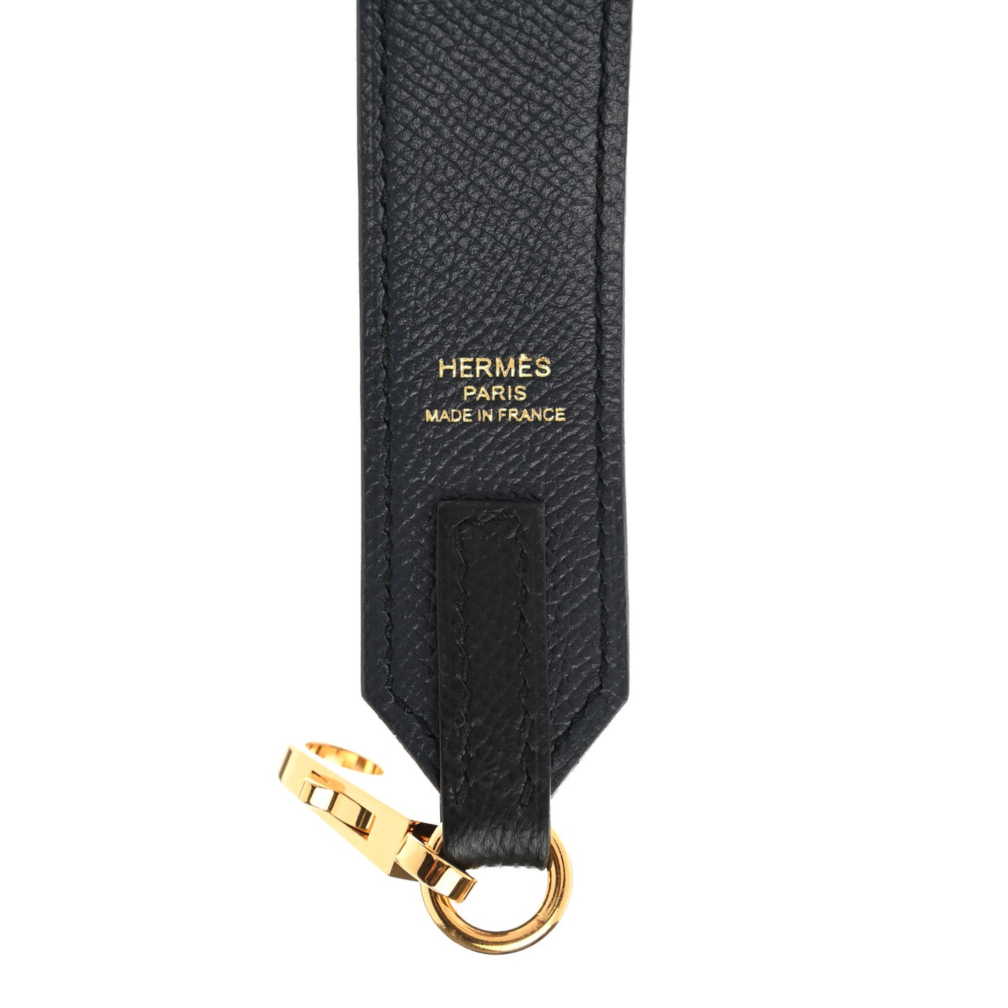 Epsom 30mm Tressage Au Galop Shoulder Strap Bleu Indigo Anemone