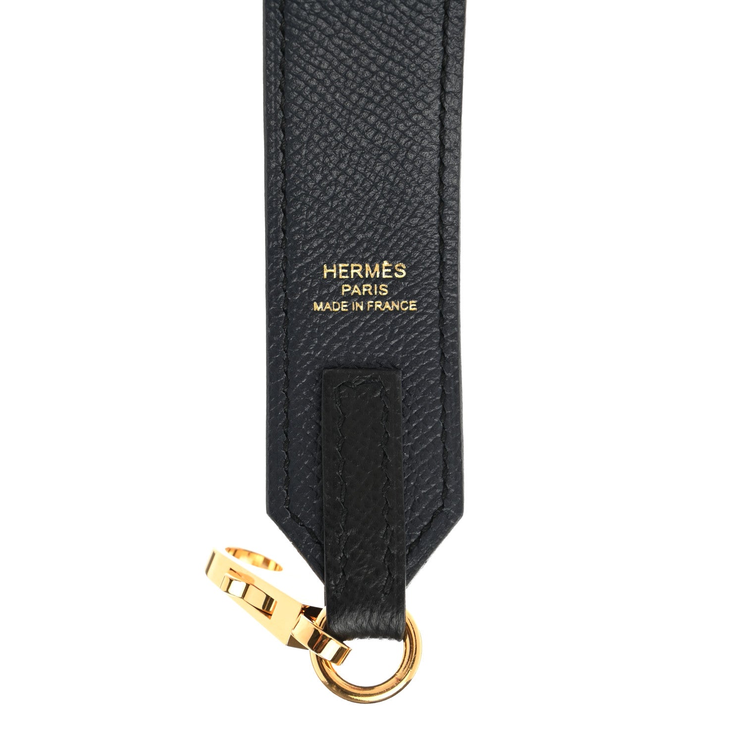 Hermes Epsom 30mm Tressage Au Galop Shoulder Strap Bleu Indigo Anemone 3 of 6
