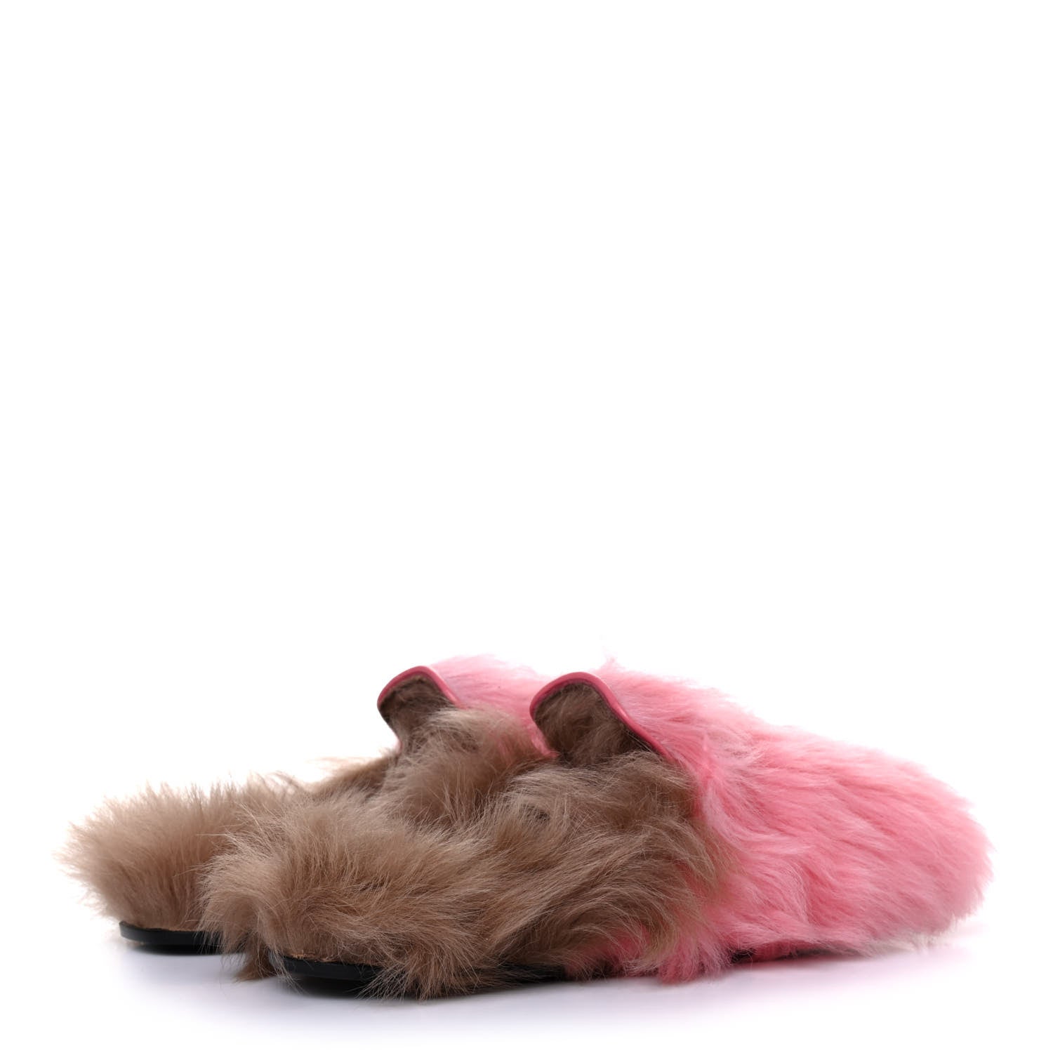 Gucci Merino Wool Womens Princetown Slippers 36 Pink 3 of 4