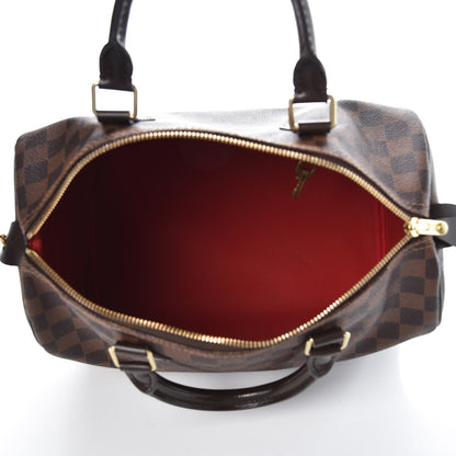 Louis Vuitton Damier Ebene Speedy 30 5 of 7