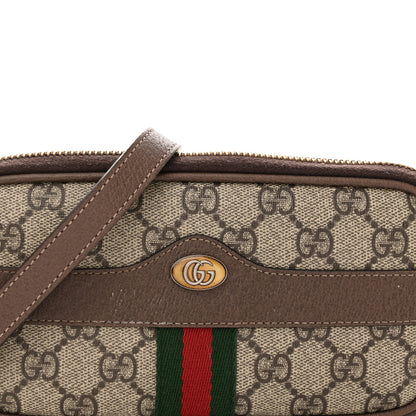Gucci GG Supreme Monogram Web Mini Ophidia GG Bag Brown 9 of 15