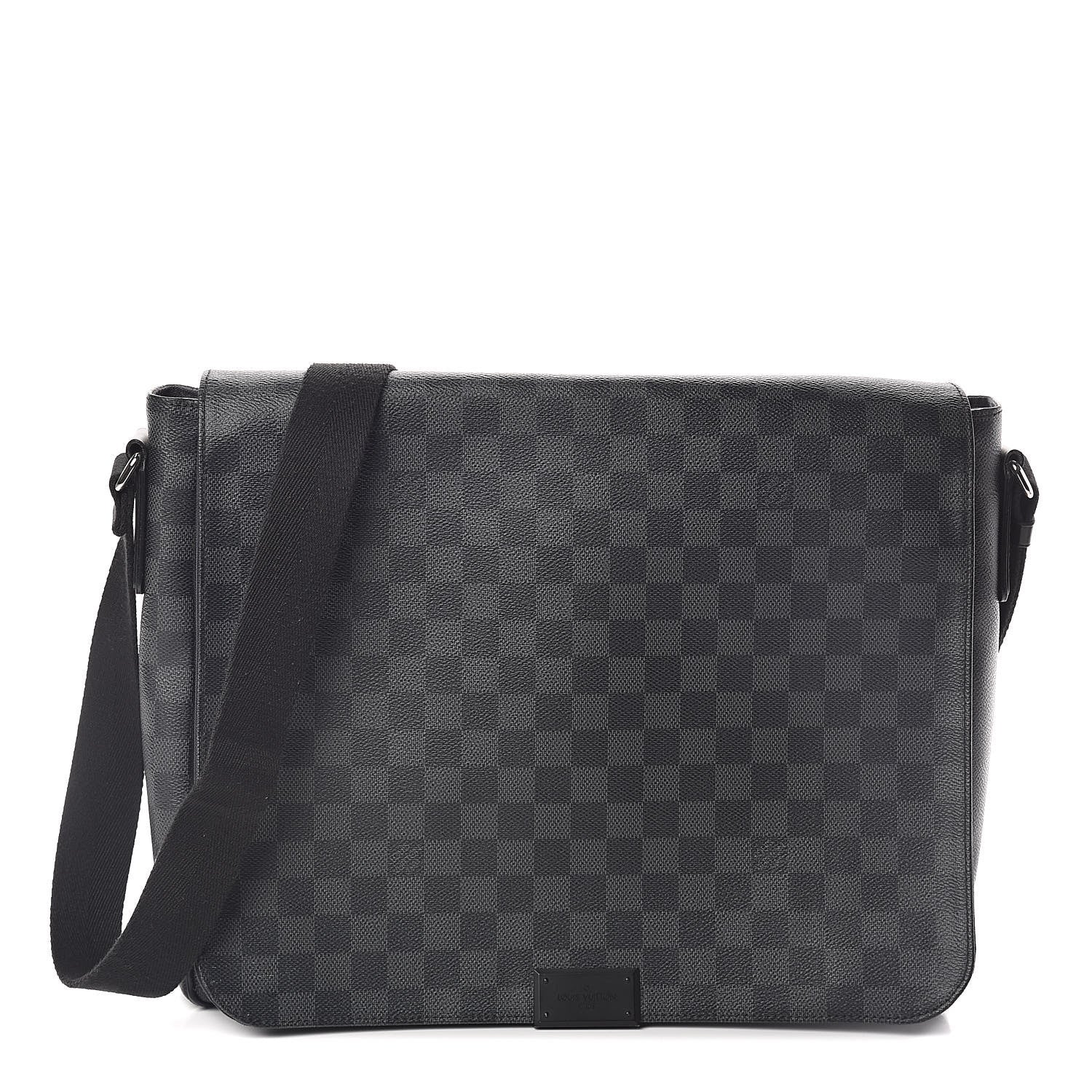 Louis Vuitton Damier Graphite District GM 1 of 9