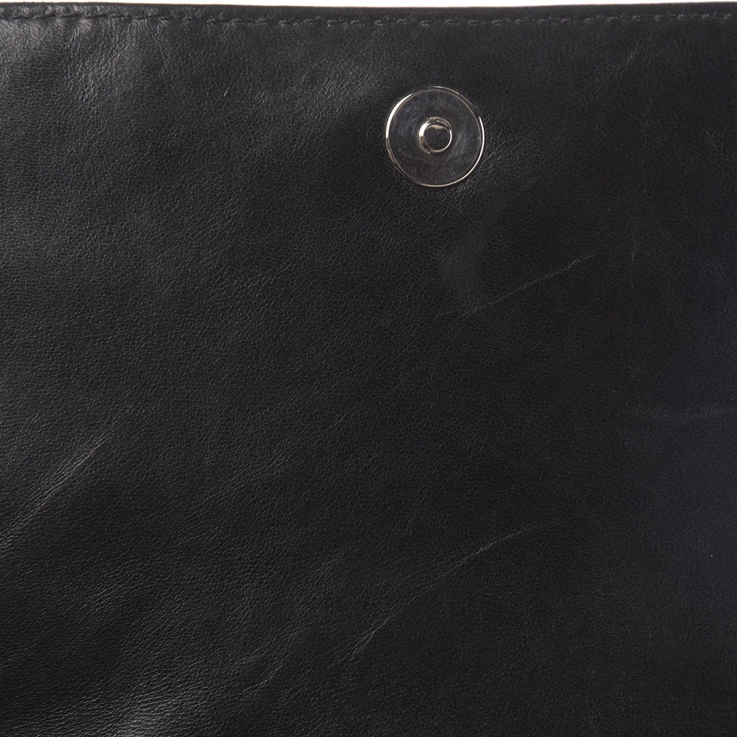 Chanel Lambskin Lax Accordion Flap Black 8 of 14