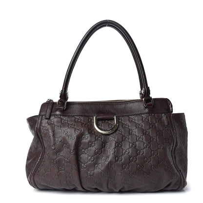 Gucci Guccissima D Ring Tote Chocolate 1 of 12