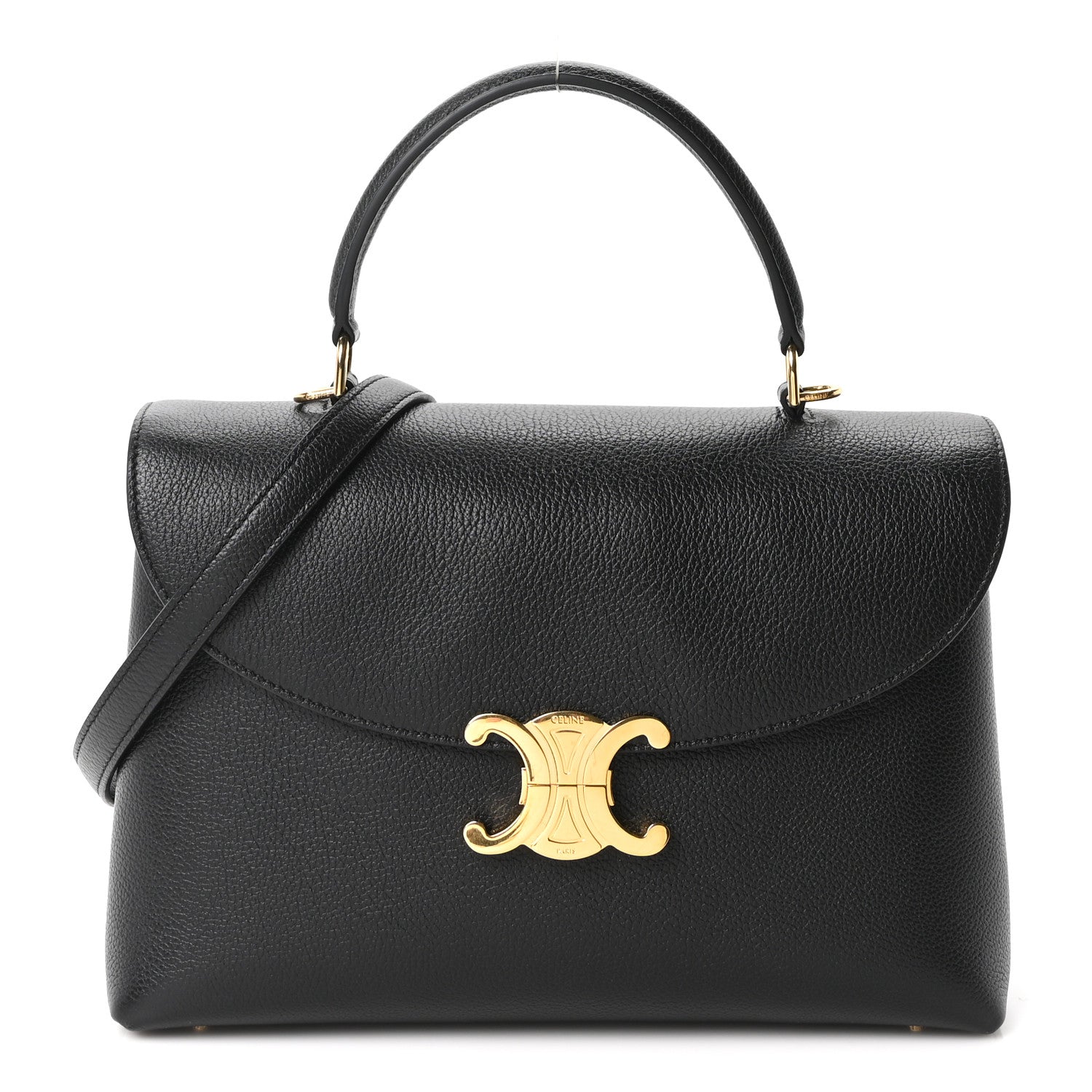 Celine Supple Calfskin Medium Nino Black 1 of 10