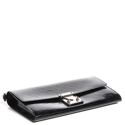 Louis Vuitton Monogram Glace Anouchka Pochette MM Black 4 of 7