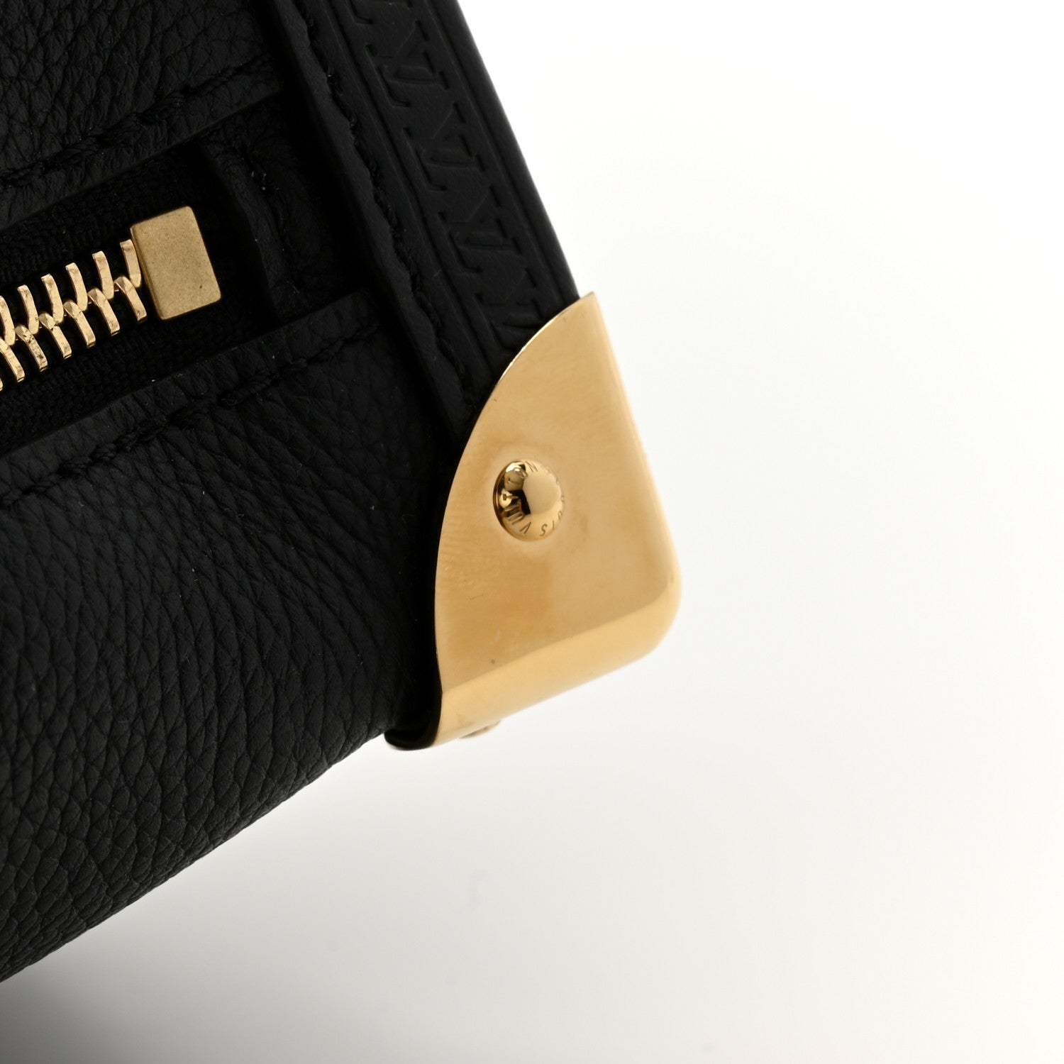Louis Vuitton Grained Calfskin Side Trunk PM Black 11 of 11