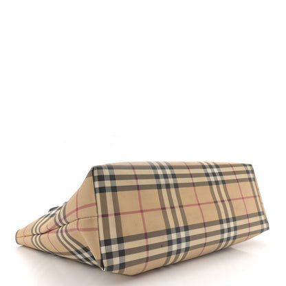Burberry Vintage Check Tote Black 4 of 14