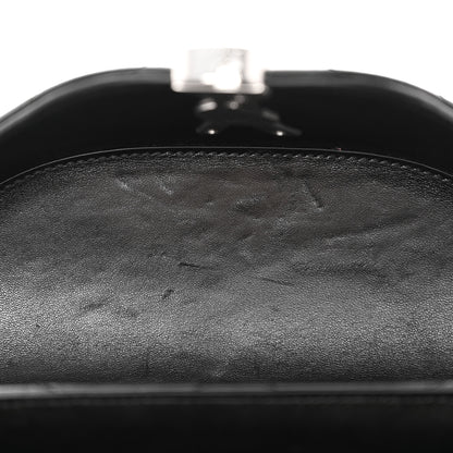 Saint Laurent Lambskin Quilted Monogram June Box Bag Black 12 of 13