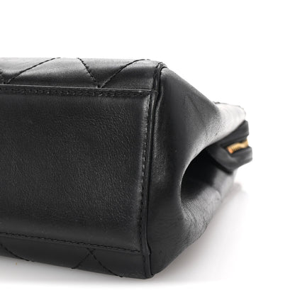 Chanel Lambskin Bekko Chain Large Shoulder Bag Black 11 of 11