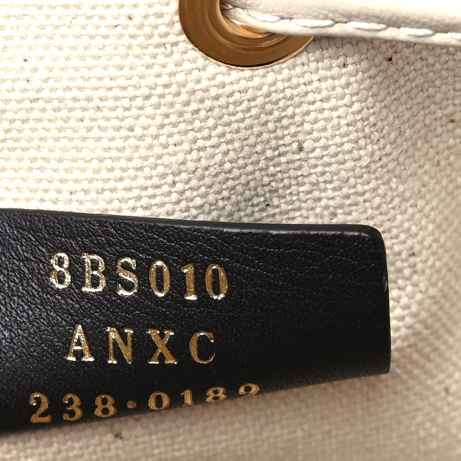 Fendi Canvas Vitello Grace F is Fendi FF Multicolor Embroidered Mini Mon Tresor Bucket Bag Grezzo Multicolor Latte 7 of 9