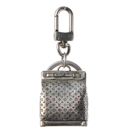 Louis Vuitton Steamer Bag Charm Key Holder Silver 1 of 7