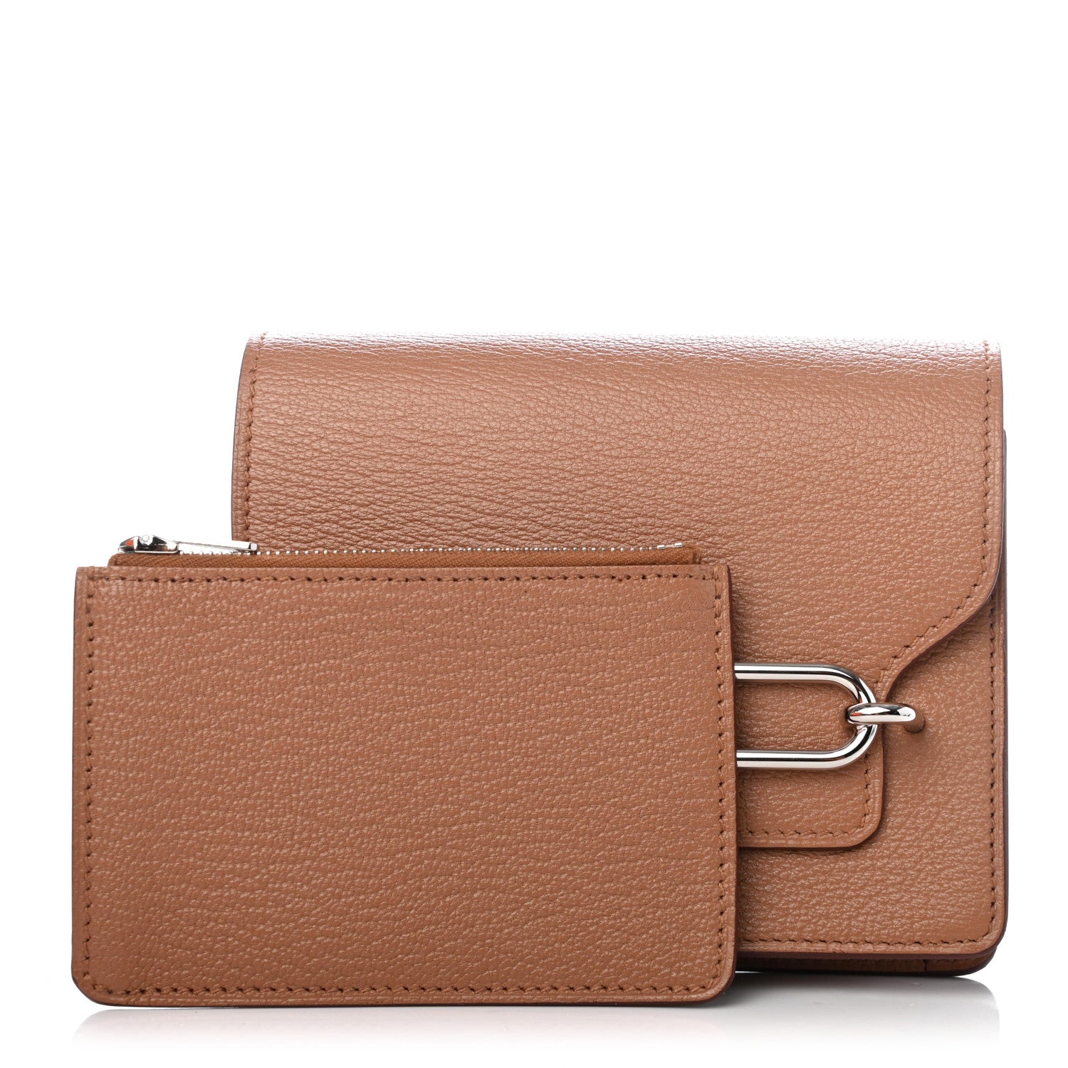 Hermes Chevre Mysore Roulis Slim Wallet Quebracho 1 of 4