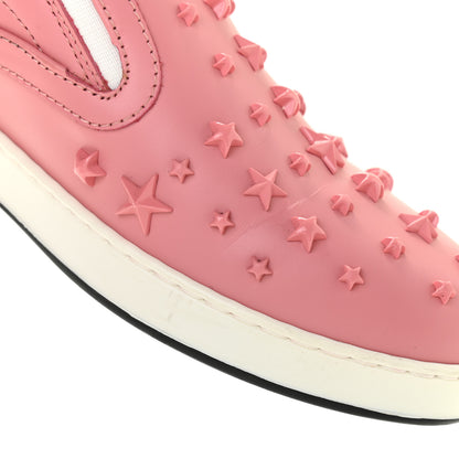 Jimmy Choo Calfskin Grove Sneakers 37.5 Pink 17 of 18