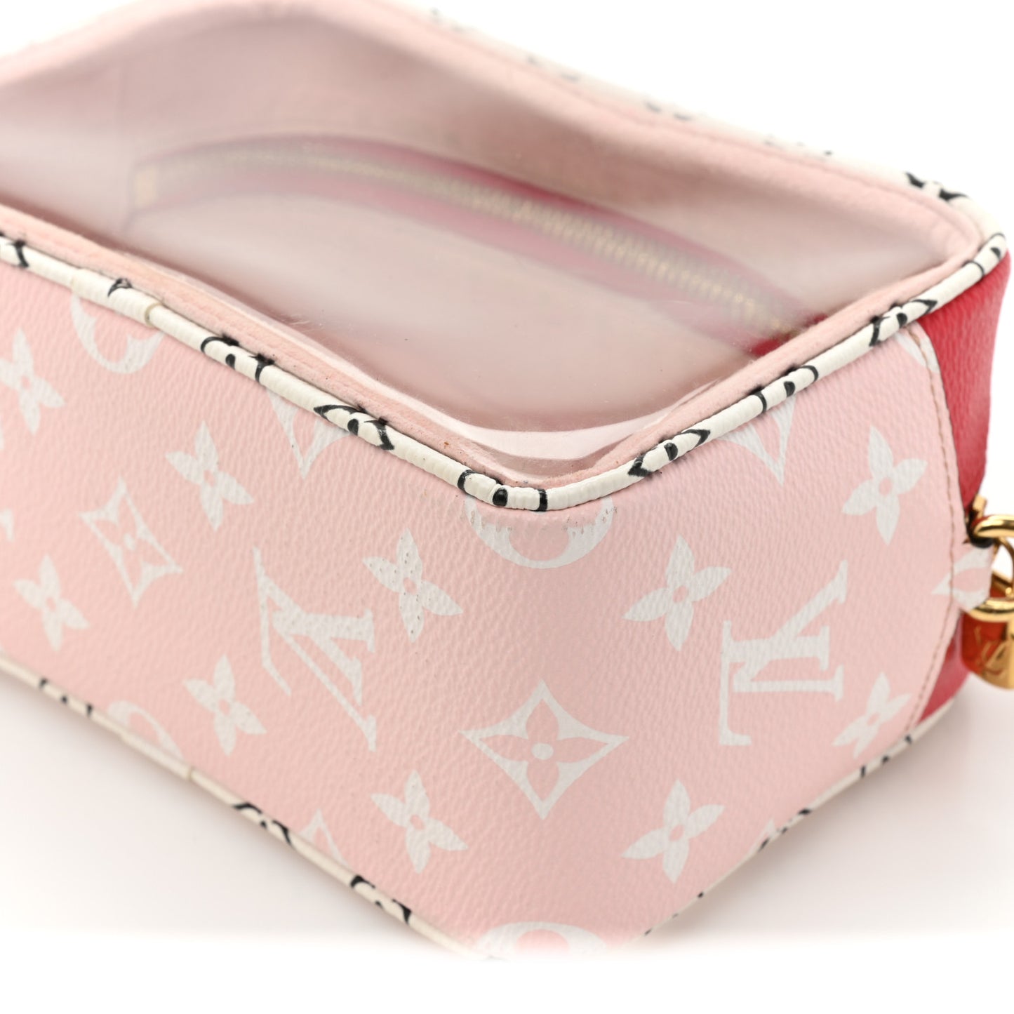 Monogram Giant Beach Pouch Rouge