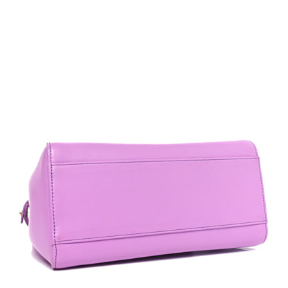 Fendi Nappa Stacked Bar Mini Peekaboo Iconic Satchel Violetta 4 of 11