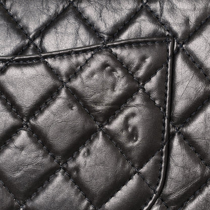 Chanel Aged Calfskin Quilted 2.55 Reissue 226 Flap Black 13 of 15