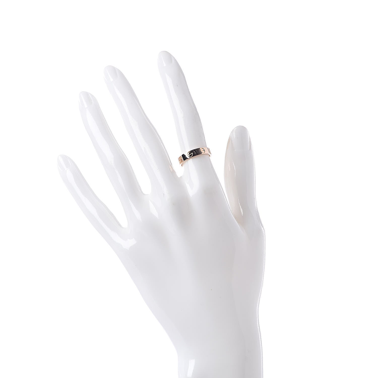 Cartier 18K Pink Gold 3.5mm LOVE Wedding Band Ring 49 4.75 2 of 4