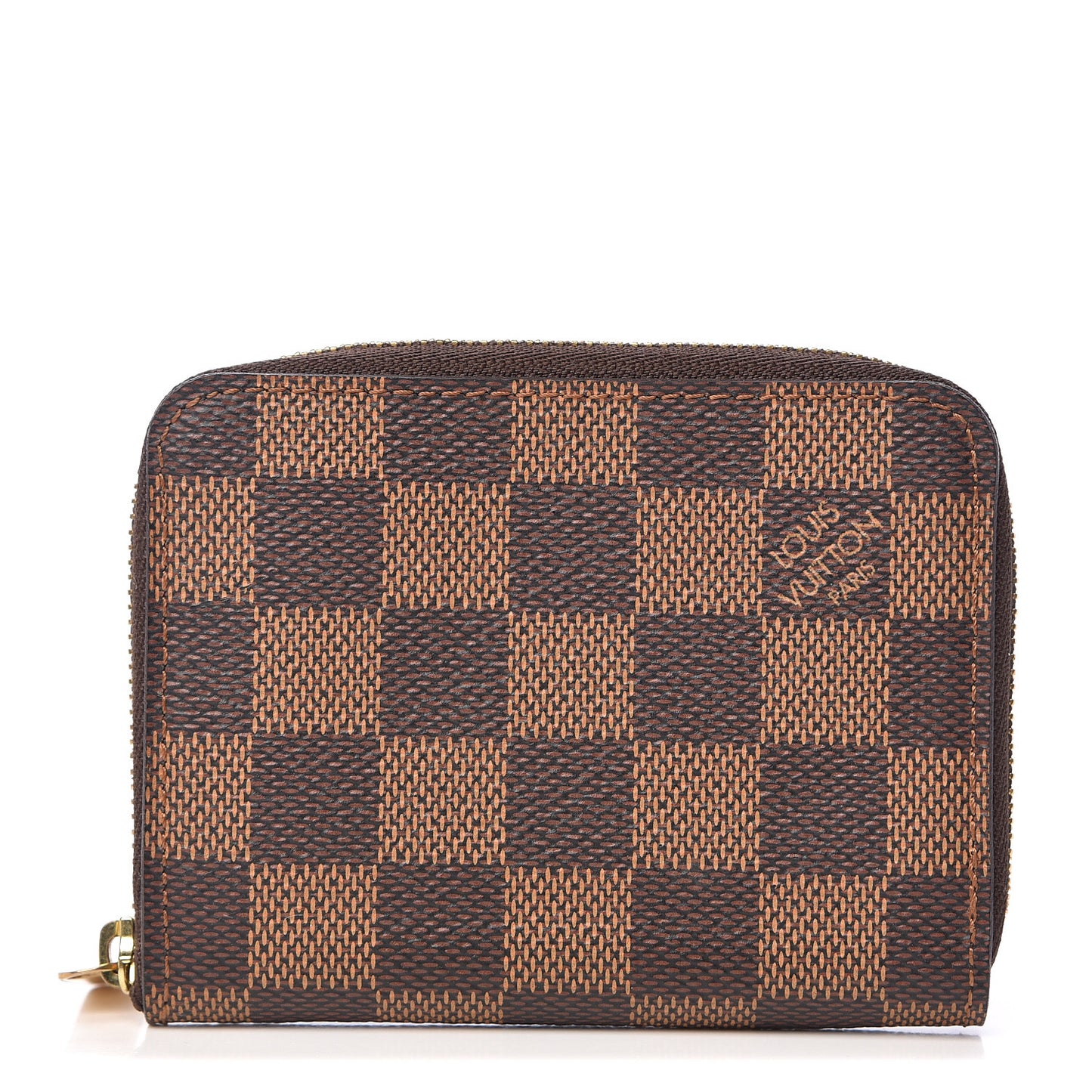 Damier Ebene Zippy Coin Purse