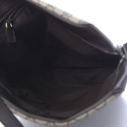 Gucci GG Supreme Monogram Web Messenger Brown 5 of 10