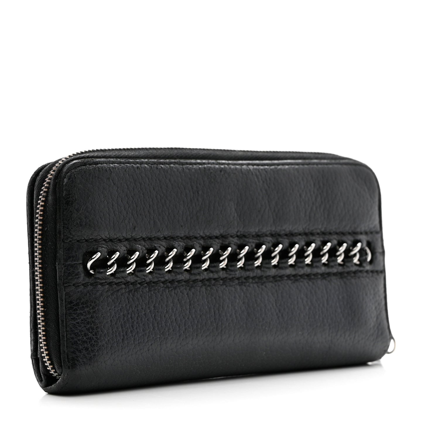 Deerskin Luxe Ligne Wallet Black