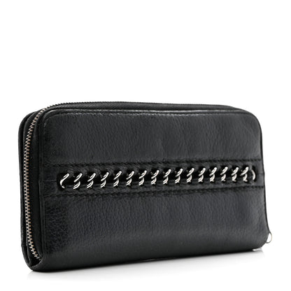 Chanel Deerskin Luxe Ligne Wallet Black 3 of 13