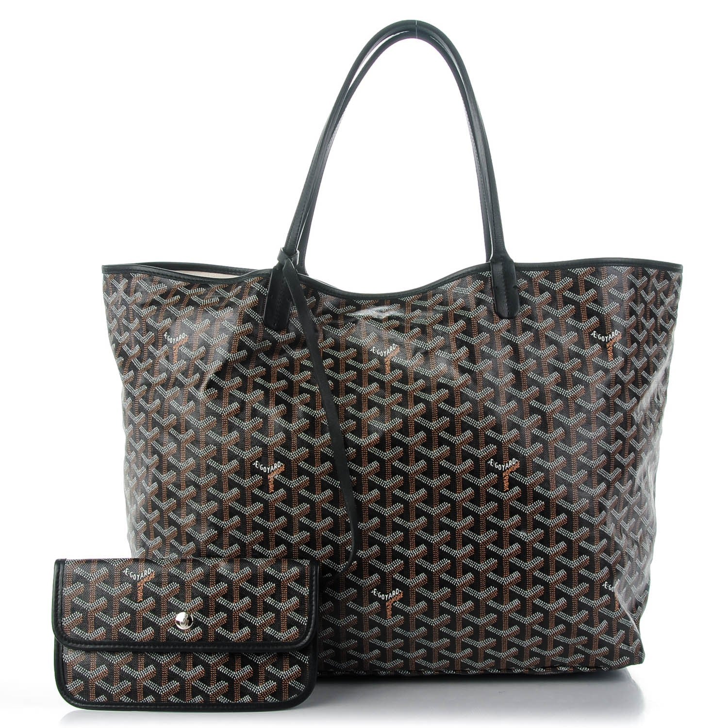 Goyard Goyardine Saint Louis GM Black 1 of 8