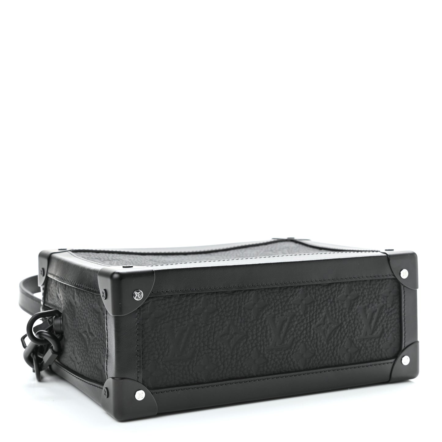 Taurillon Monogram Solar Ray Soft Trunk Black