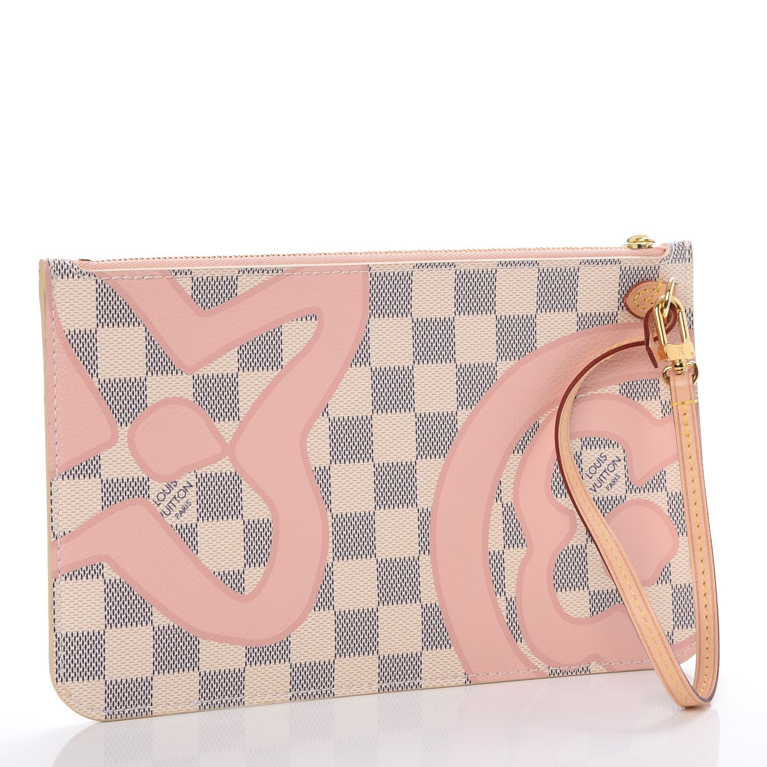 Louis Vuitton Damier Azur Tahitienne Neverfull MM GM Pochette 3 of 7