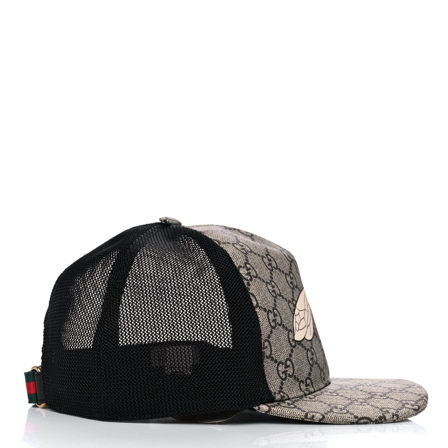 Gucci GG Supreme Monogram Bee Print Baseball Hat L Beige 4 of 10