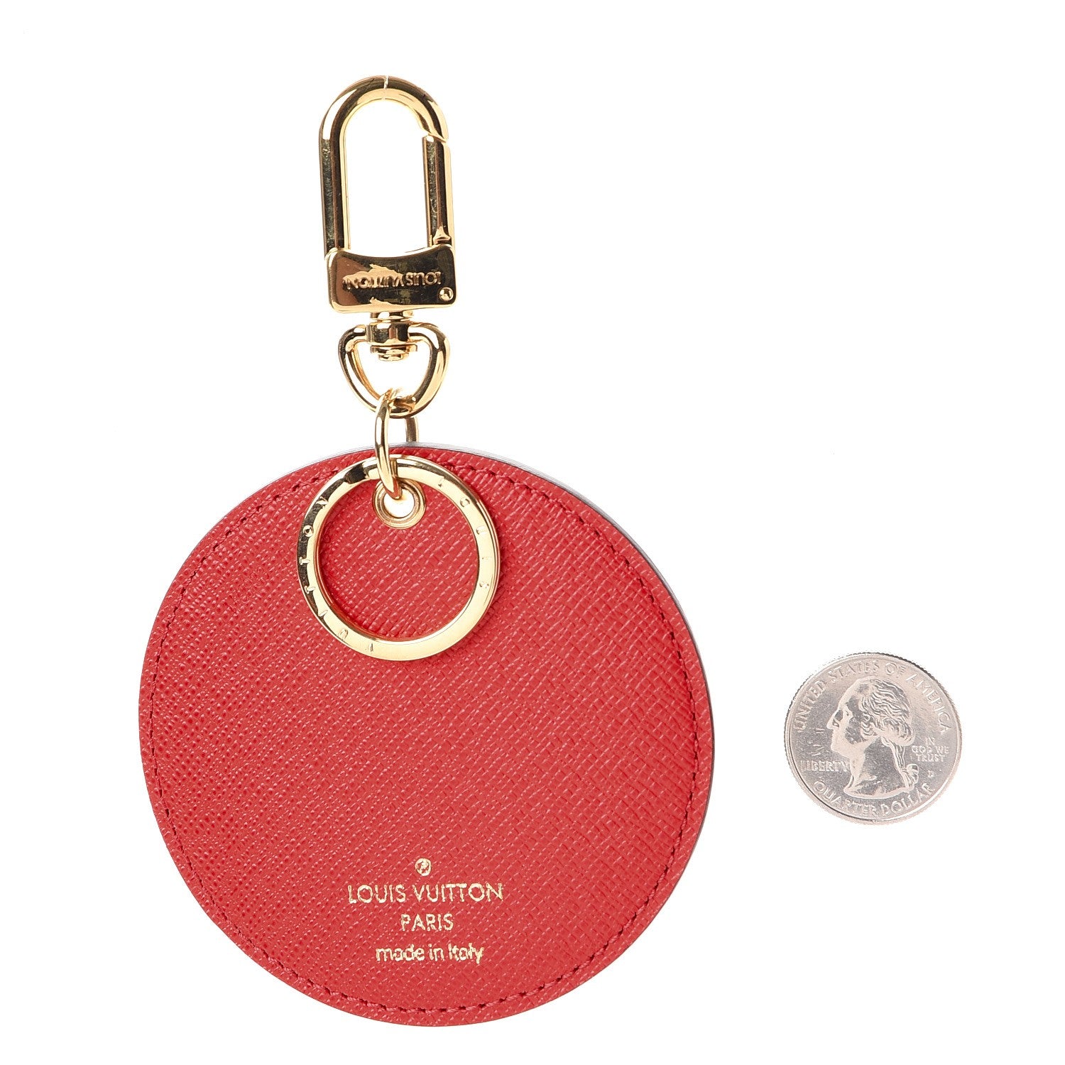 Louis Vuitton Damier Ebene 2016 Christmas Animation Bag Charm Key Ring 2 of 5