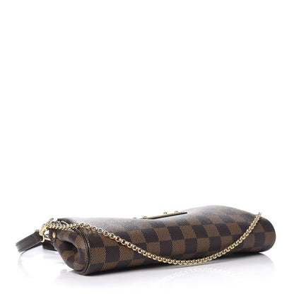 Louis Vuitton Damier Ebene Eva Clutch 5 of 10